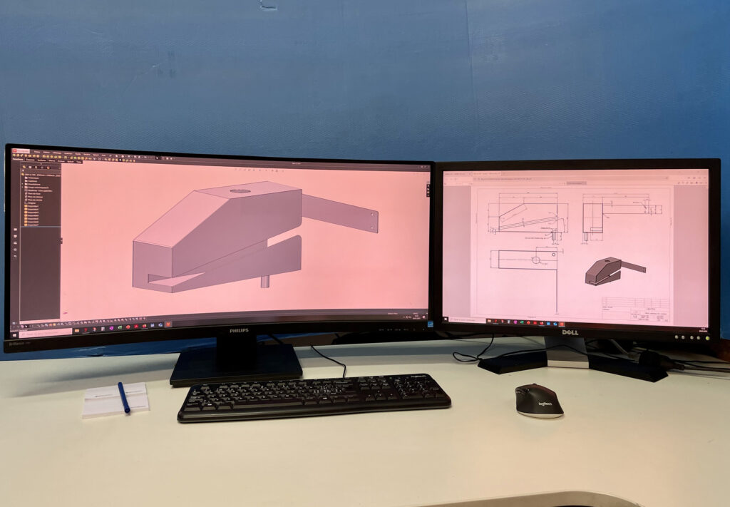 Bureau des méthodes tôlerie, dessin industriel SolidWorks Chavornay